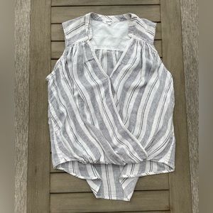 Splendid / Soft Linen Sleeveless Blouse